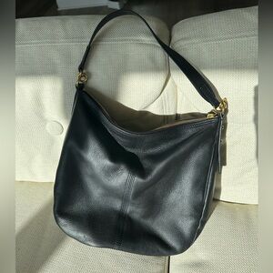Fossil Jolie Leather Hobo Bag - Black